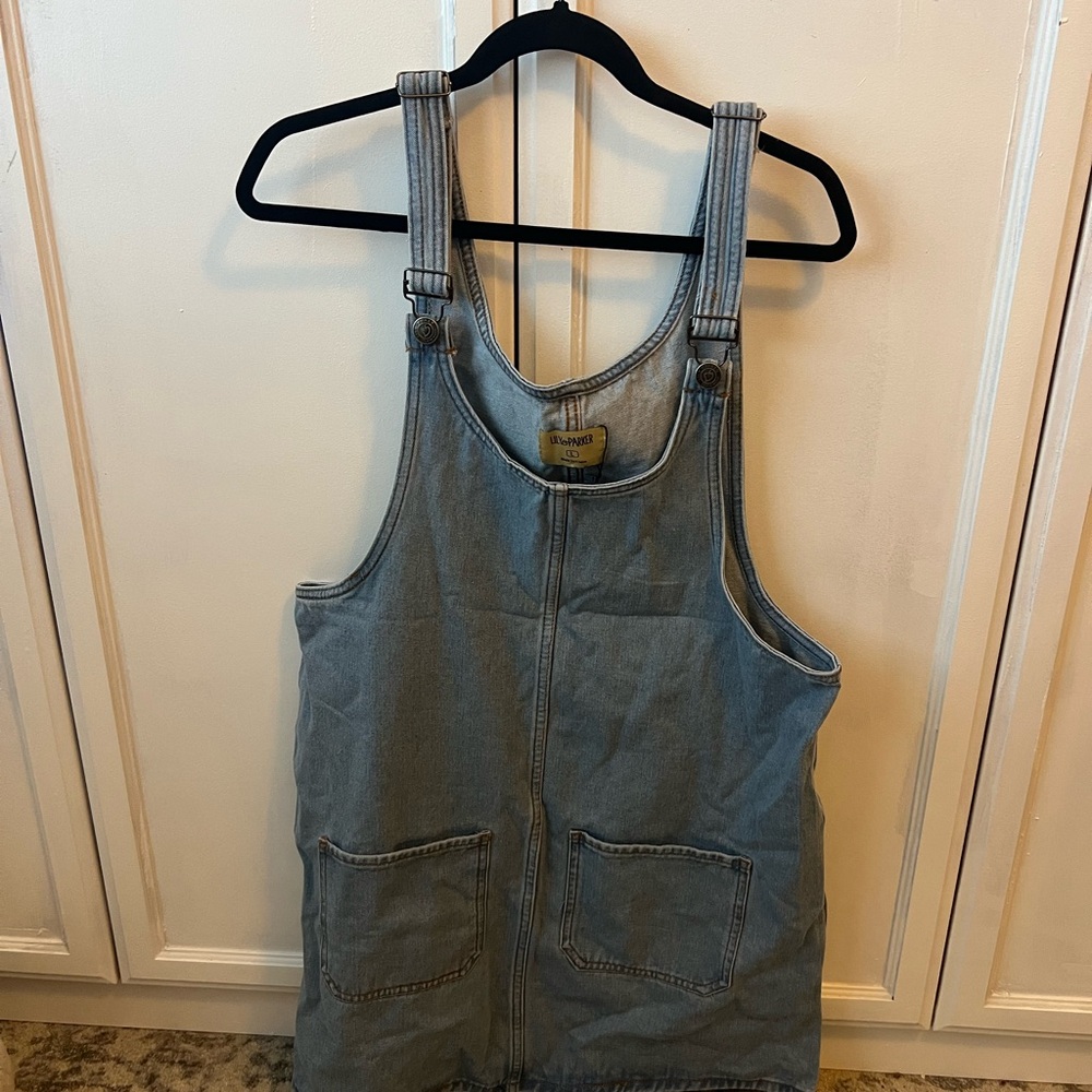 Parker Light Blue Denim Overall